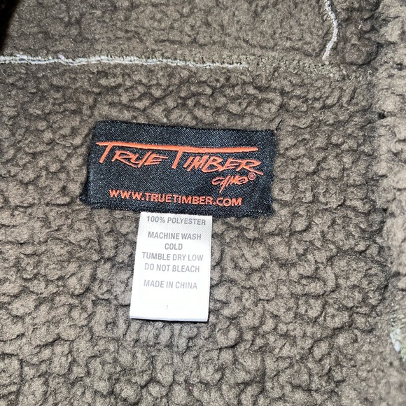 Men’s True Timber Camo Zip Hoodie - Picture 4 of 9